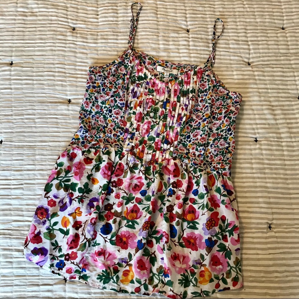 Madewell Silk Floral Cami